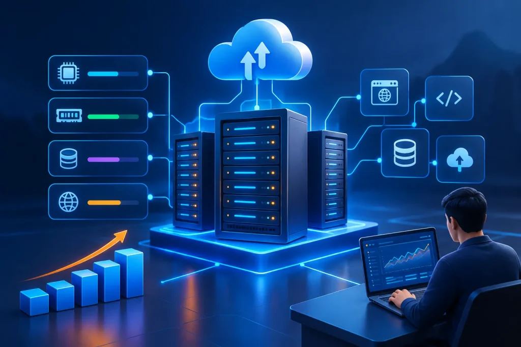 Flexible Resource Server Hosting Platform
