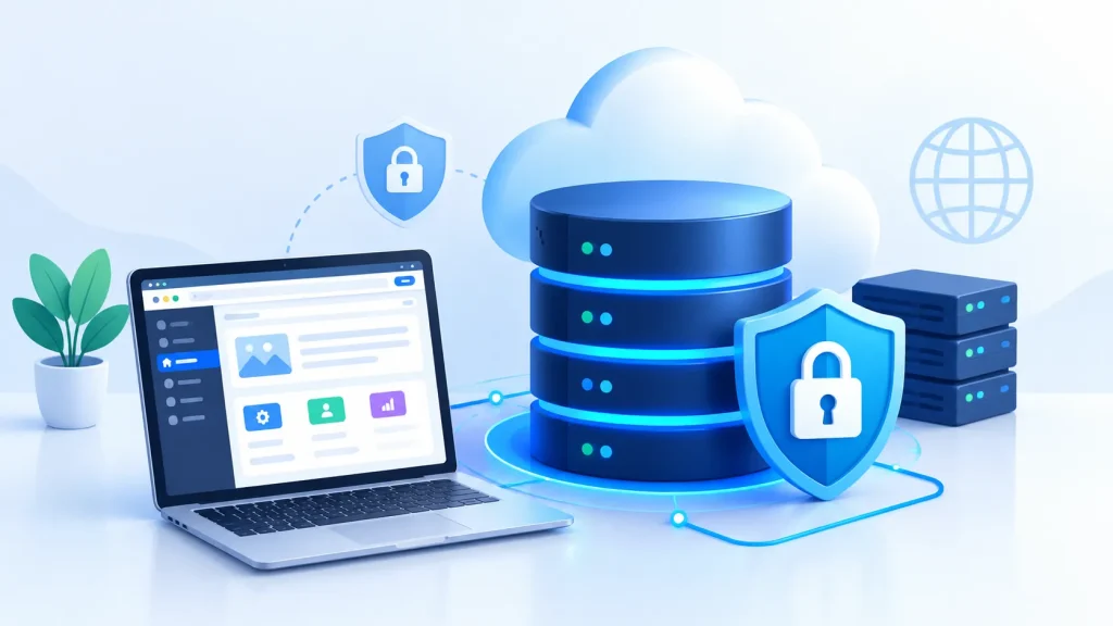 Secure Database Hosting for Web Applications