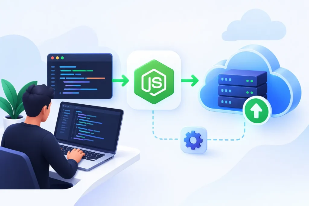 deploy node.js api